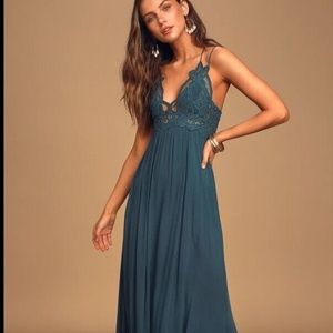 NWT Free People Adela Maxi Dress